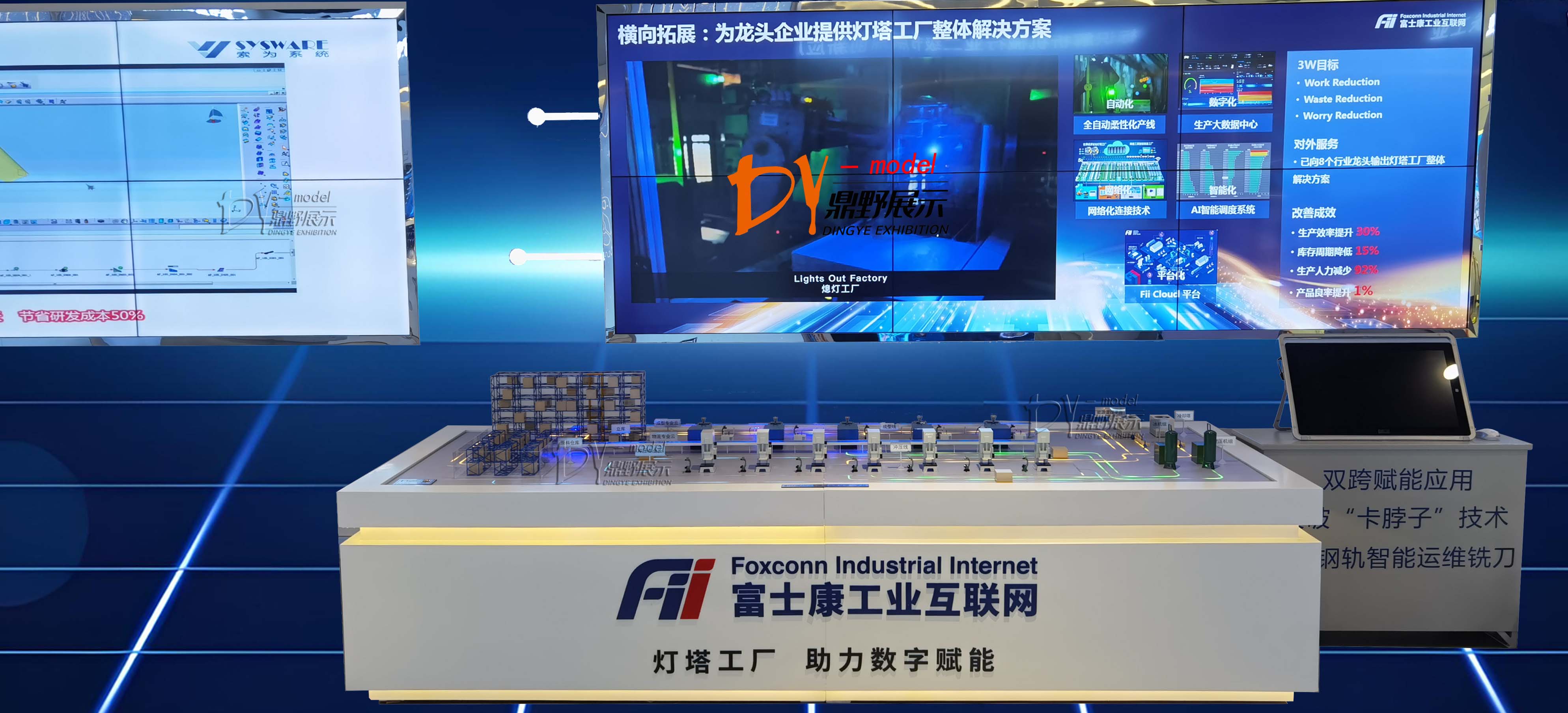 富士康數(shù)字演示展廳